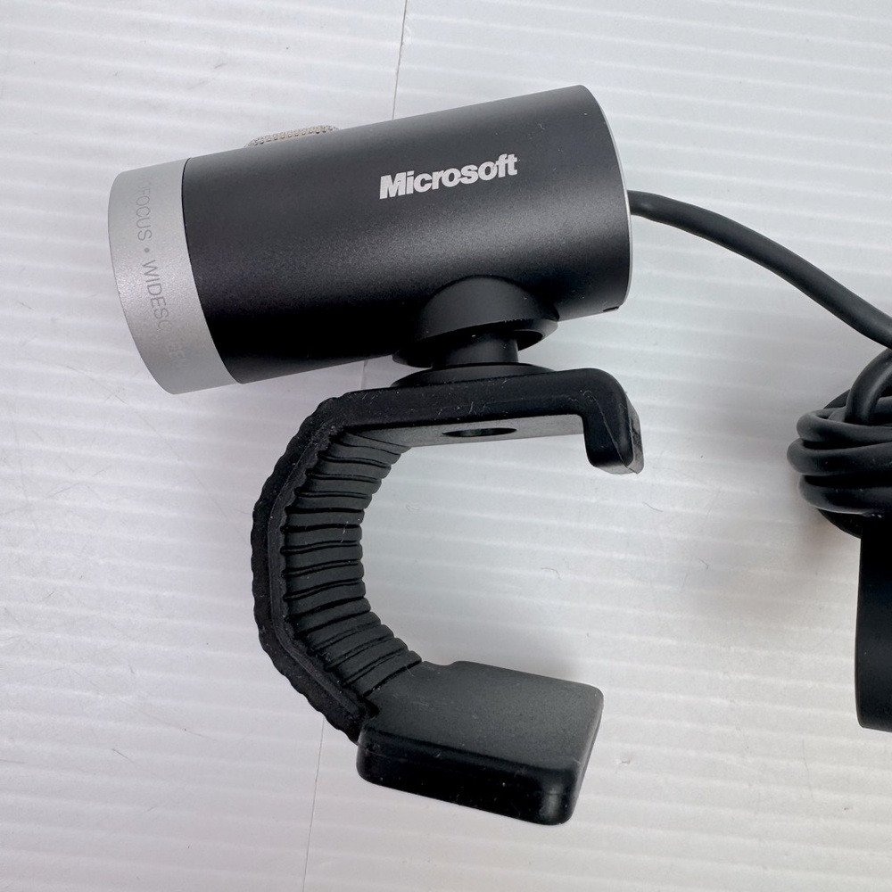 Microsoft LifeCam Cinema 720p HD Wide Screen Camera Webcam Model 1393 Tested
